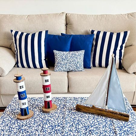 Apartamento Con Vistas Al Mar En Primera Linea. Muros Dış mekan fotoğraf